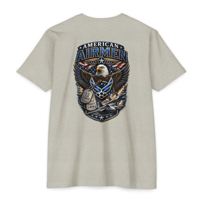 American Airmen Eagle T-Shirt — Patriotic USA Air Force Graphic Tee