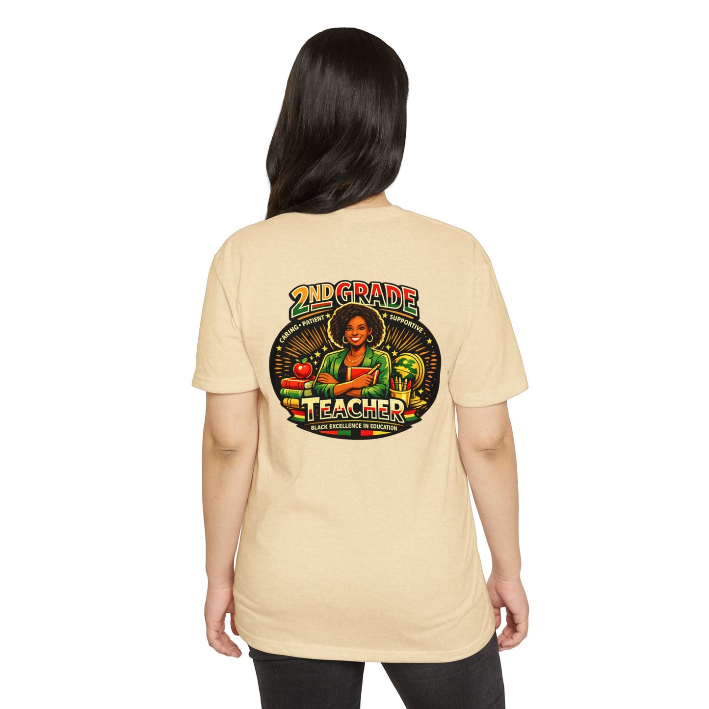 2nd Grade Teacher T-Shirt – Proud Elementary School Teacher Gift