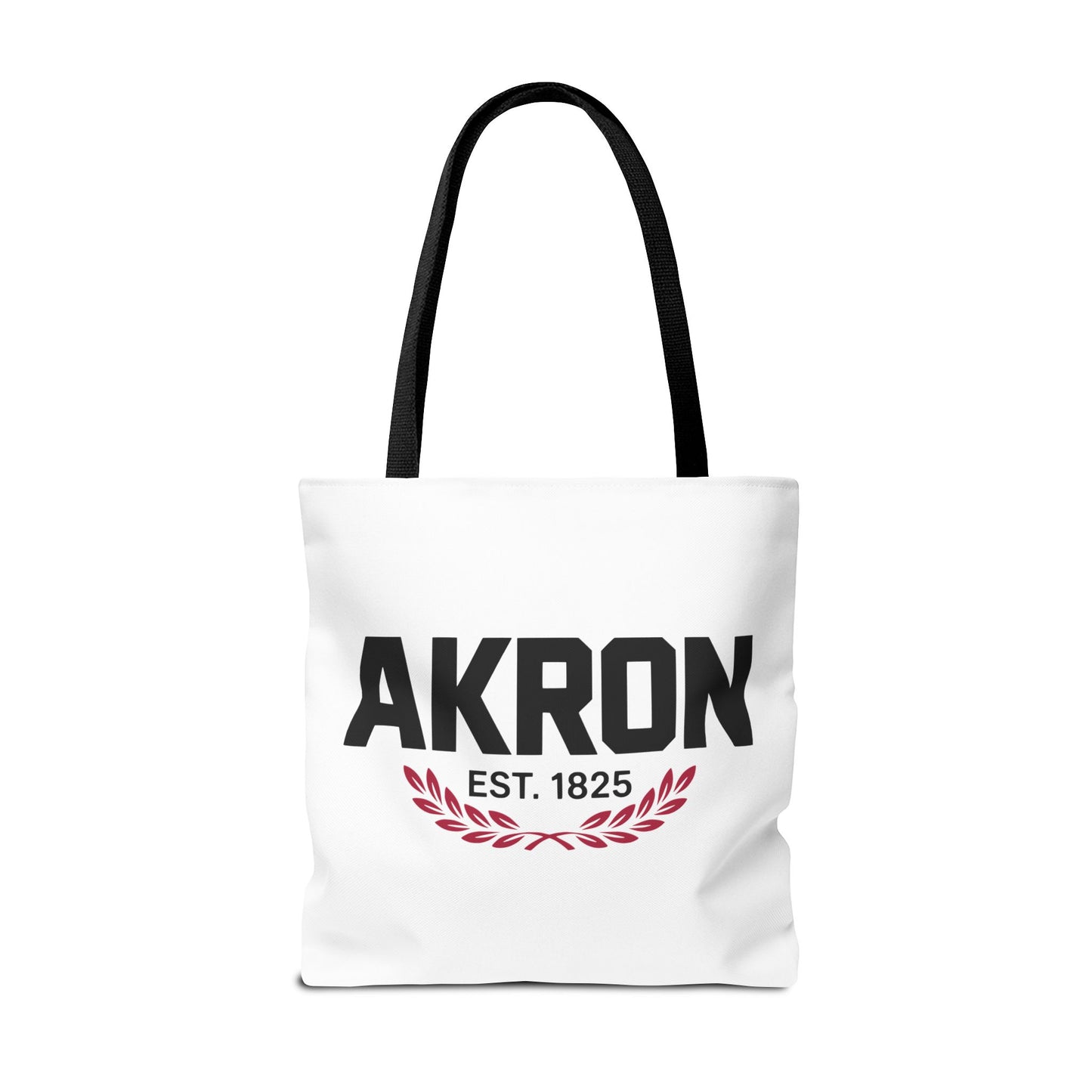 Akron Est. 1825 Tote Bag — City Pride Canvas Tote