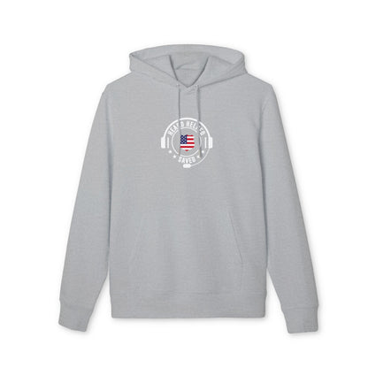 Heard Helper Saved Hoodie — American Flag Support Hoodie