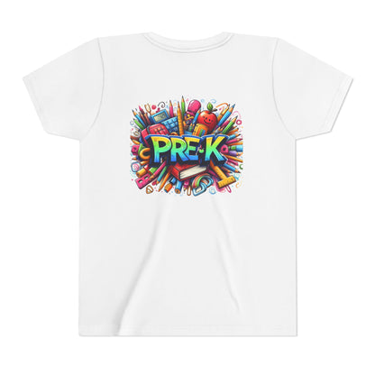 PRE-K Kids Tee — Colorful Back-to-School Pre-K Shirt for Preschoolers
