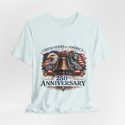 250th Anniversary USA Liberty Bell T-Shirt