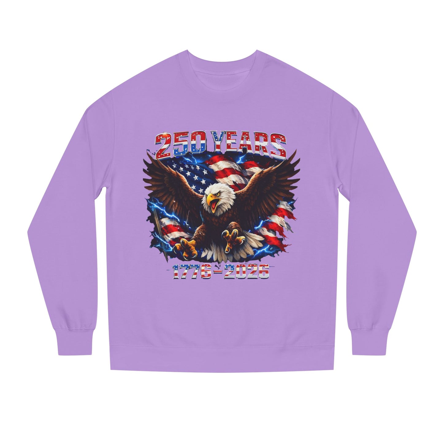 250 Years 1776–2026 Eagle Flag Sweatshirt
