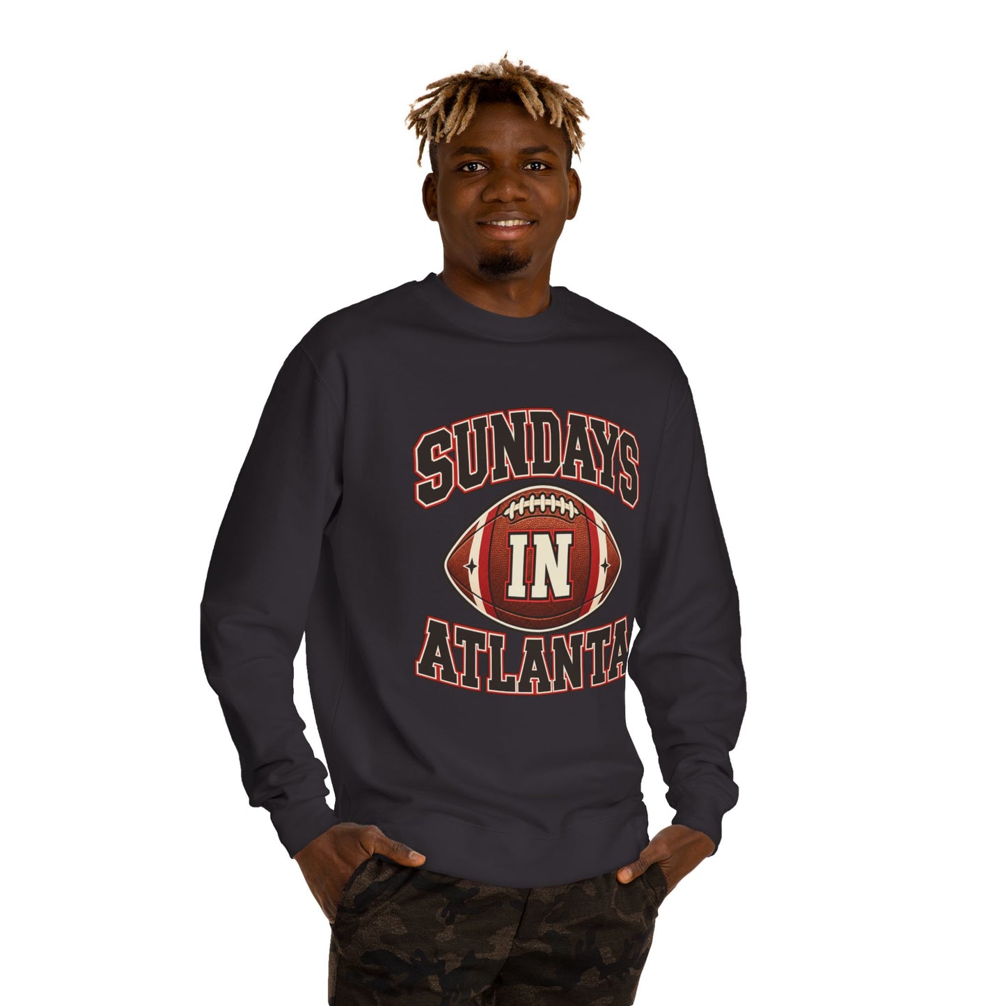 Sundays in Atlanta Football Sweatshirt