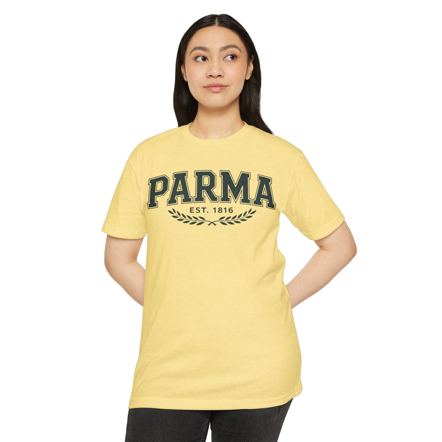 Parma Vintage Logo T-Shirt – Est. 1816 Collegiate Tee
