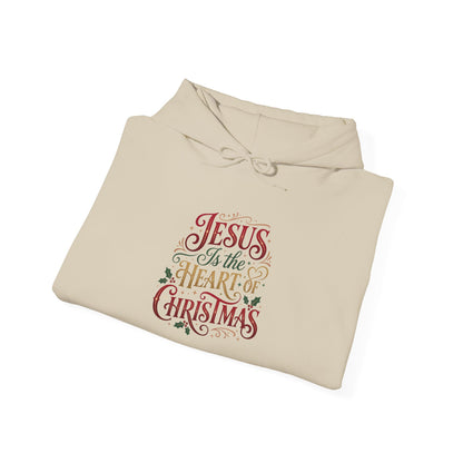 "Jesus is the Heart of Christmas" Hoodie
