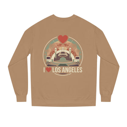 Los Angeles Crewneck Sweatshirt – I  Los Angeles Retro Cityscape
