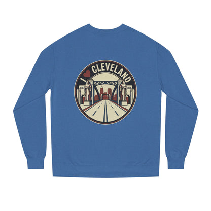 Cleveland Skyline Sweatshirt — I  Cleveland Retro City Crewneck