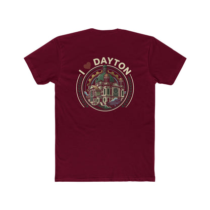 Dayton Vintage Landmark T‑Shirt — I  Dayton Cityscape Tee