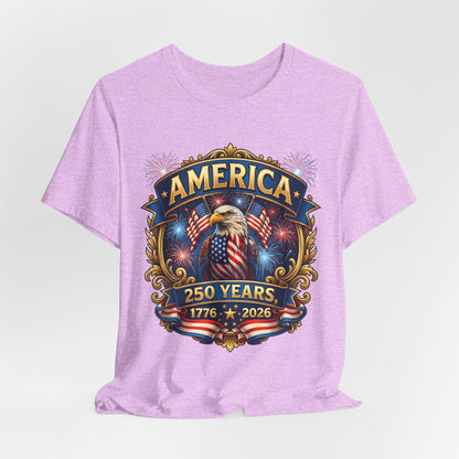 America 250th Anniversary T-Shirt — 1776–2026 Patriotic Eagle Tee