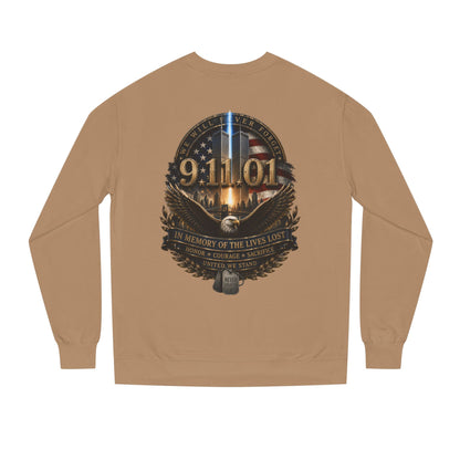 9/11 Memorial Sweatshirt – In Memory of the Lives Lost Tribute Crewneck