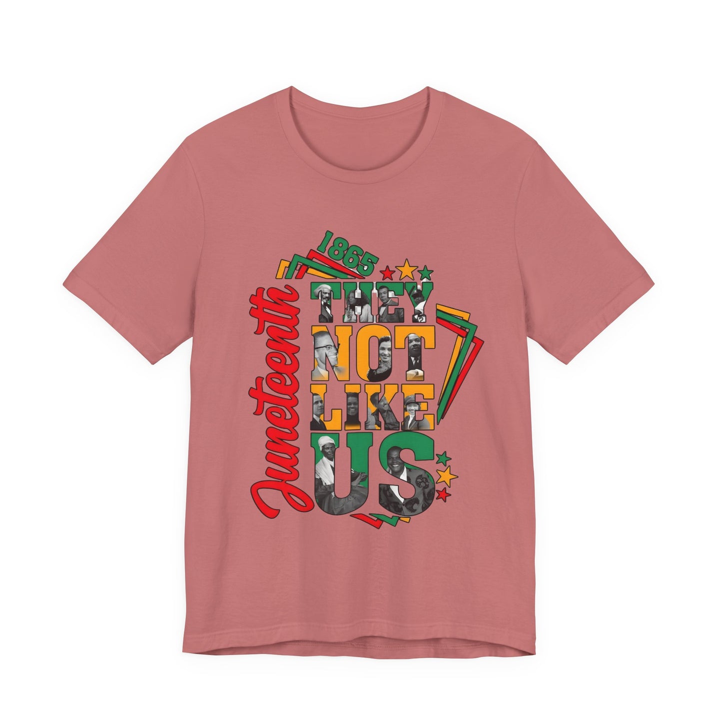 Juneteenth "They Not Like Us" Graphic Tee — Juneteenth Celebration T-Shirt