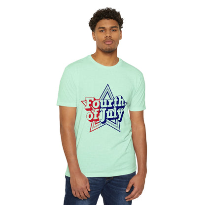 Fourth of July Star T-Shirt — Retro Patriotic Independence Day Tee