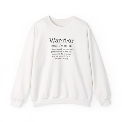 Warrior Definition  Sweatshirt