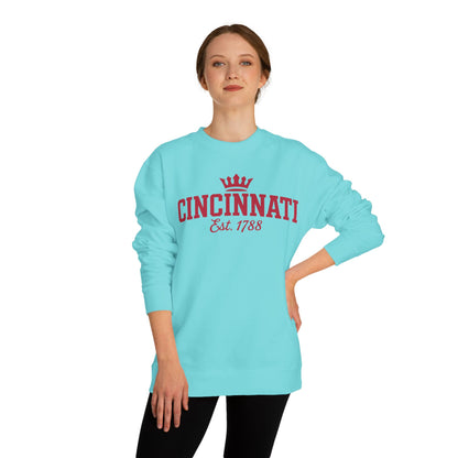 Cincinnati Est. 1788 Crewneck Sweatshirt — Vintage City Pride