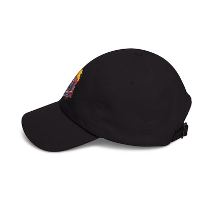 Dad Cap – 9/11 Tribute Firefighter Helmet & American Flag Embroidered Hat