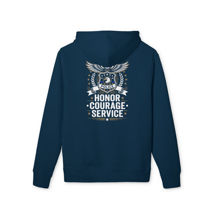 Honor Courage Service Police Hoodie