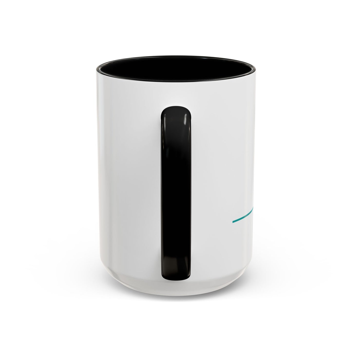 Diabetes Won't Define Me Accent Coffee Mug — "I Walk by Faith" Inspirational Tea Cup