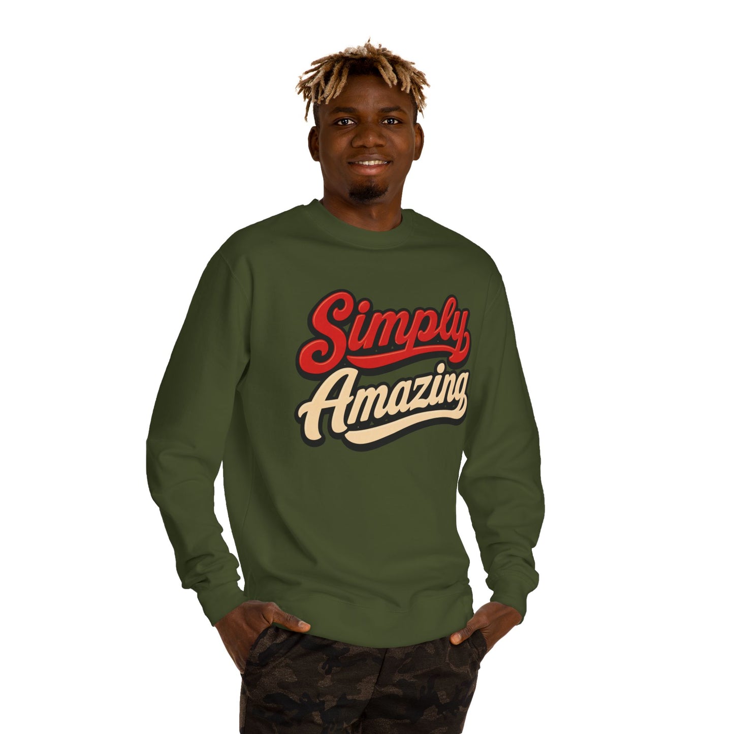 Simply Amazing Retro Crewneck Sweatshirt