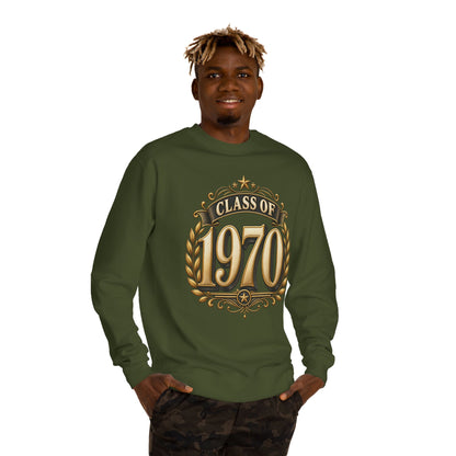 Class of 1970 Crewneck Sweatshirt — Vintage Alumni Reunion Gift