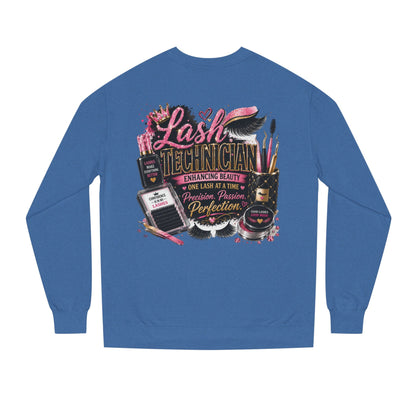 Lash Technician Crewneck Sweatshirt — Professional Eyelash Artist Apparel