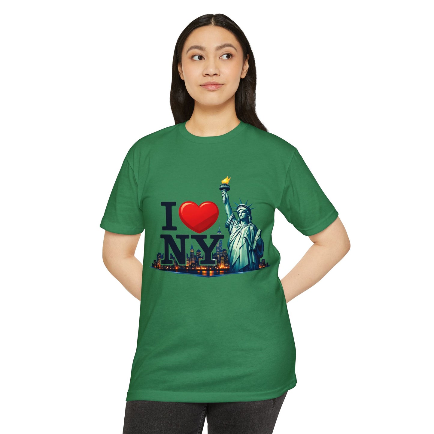 I  NY Statue of Liberty T-Shirt — New York City Souvenir Tee