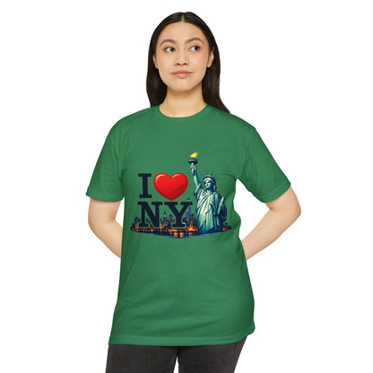I  NY Statue of Liberty T-Shirt — New York City Souvenir Tee