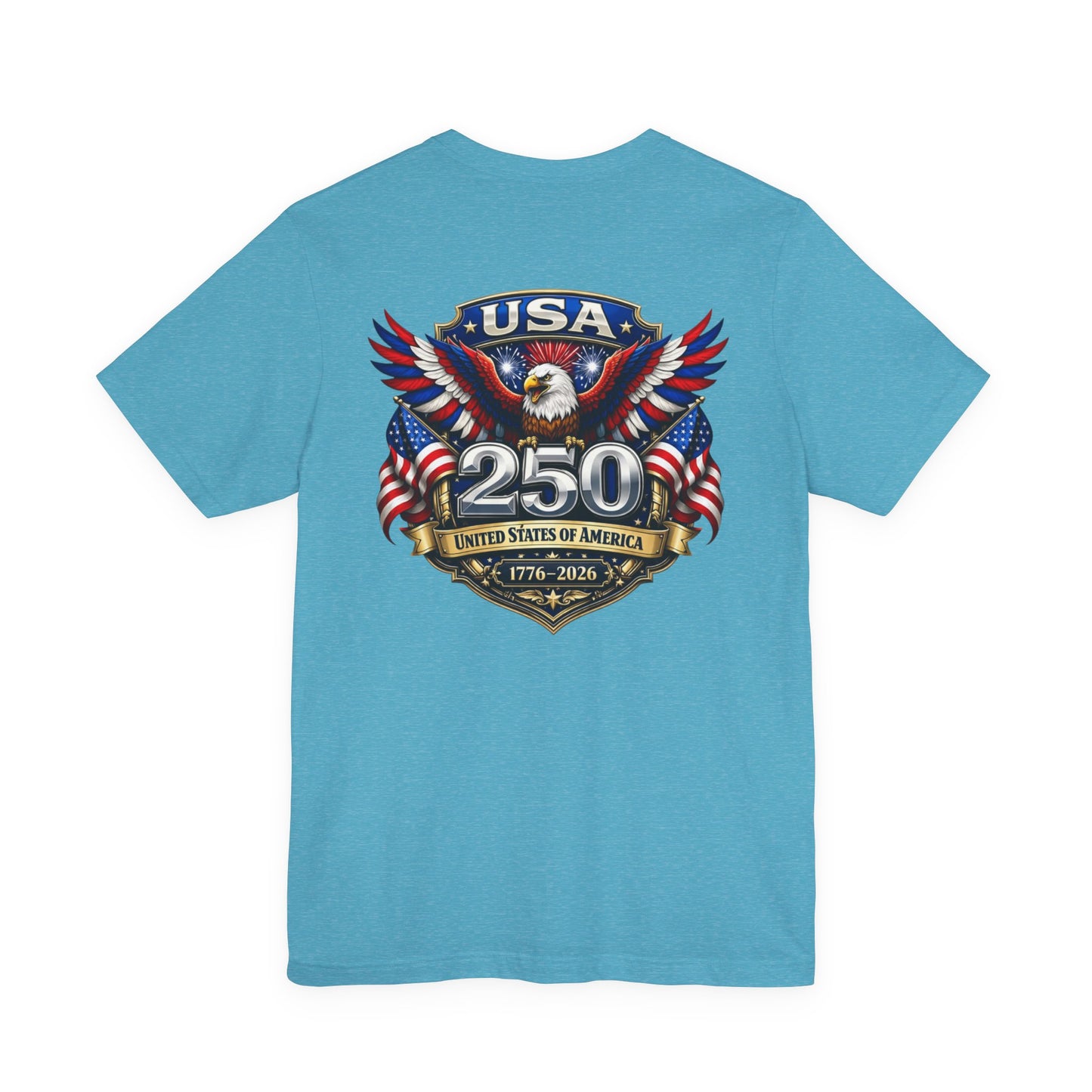 USA 250th Eagle T-Shirt — 1776–2026 Patriotic American Independence Tee