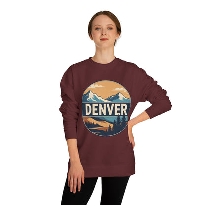 Denver Mountain Badge Sweatshirt
