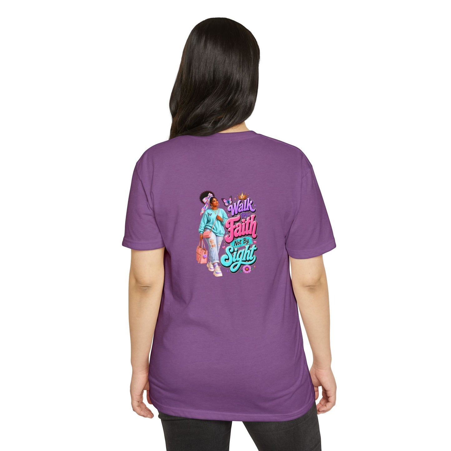 Faith Graphic T-Shirt — “Walk by Faith, Not by Sight” Inspirational Tee