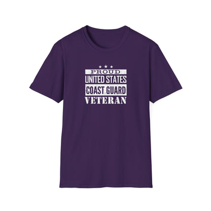 Proud United States Coast Guard Veteran T-Shirt