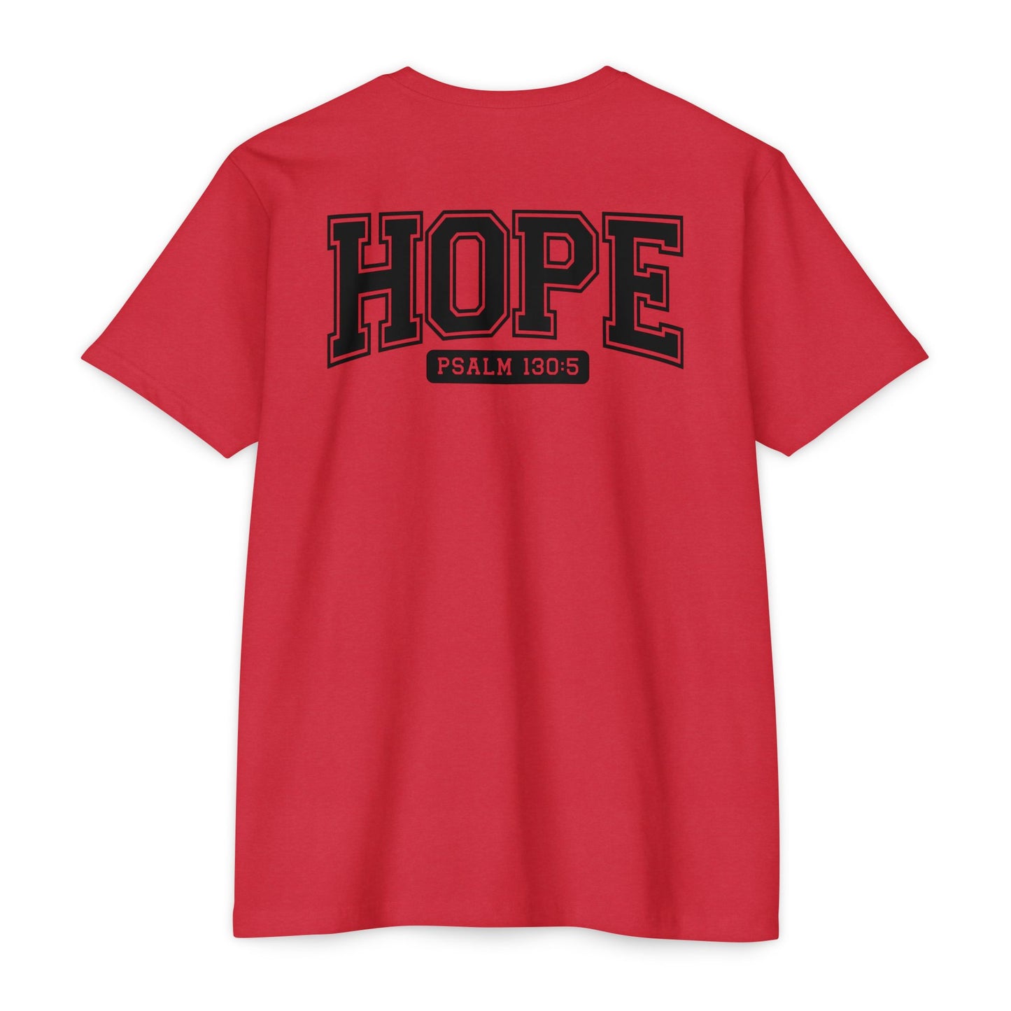 Hope Psalm 130:5 T-Shirt — Inspirational Faith Tee