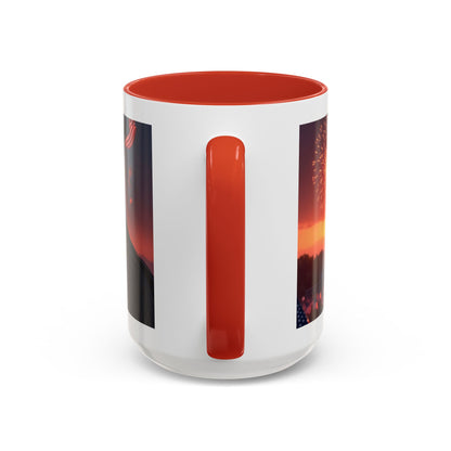 250 Years 1776–2026 Eagle Coffee Mug — Patriotic Anniversary 250th USA Celebration