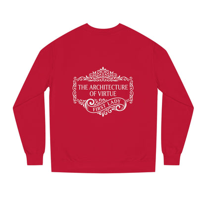 Sweatshirt — "The Architecture of Virtue" First Lady Graphic Crewneck
