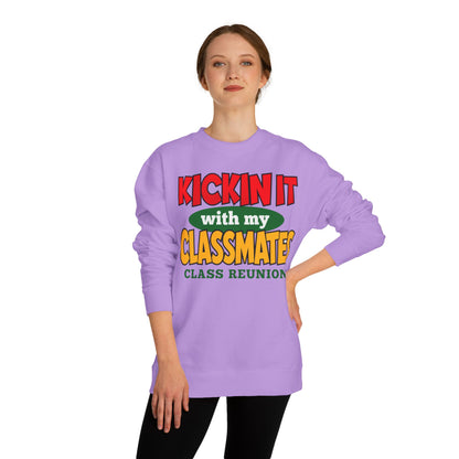 Class Reunion Sweatshirt – "Kickin' It With My Classmates" Crewneck