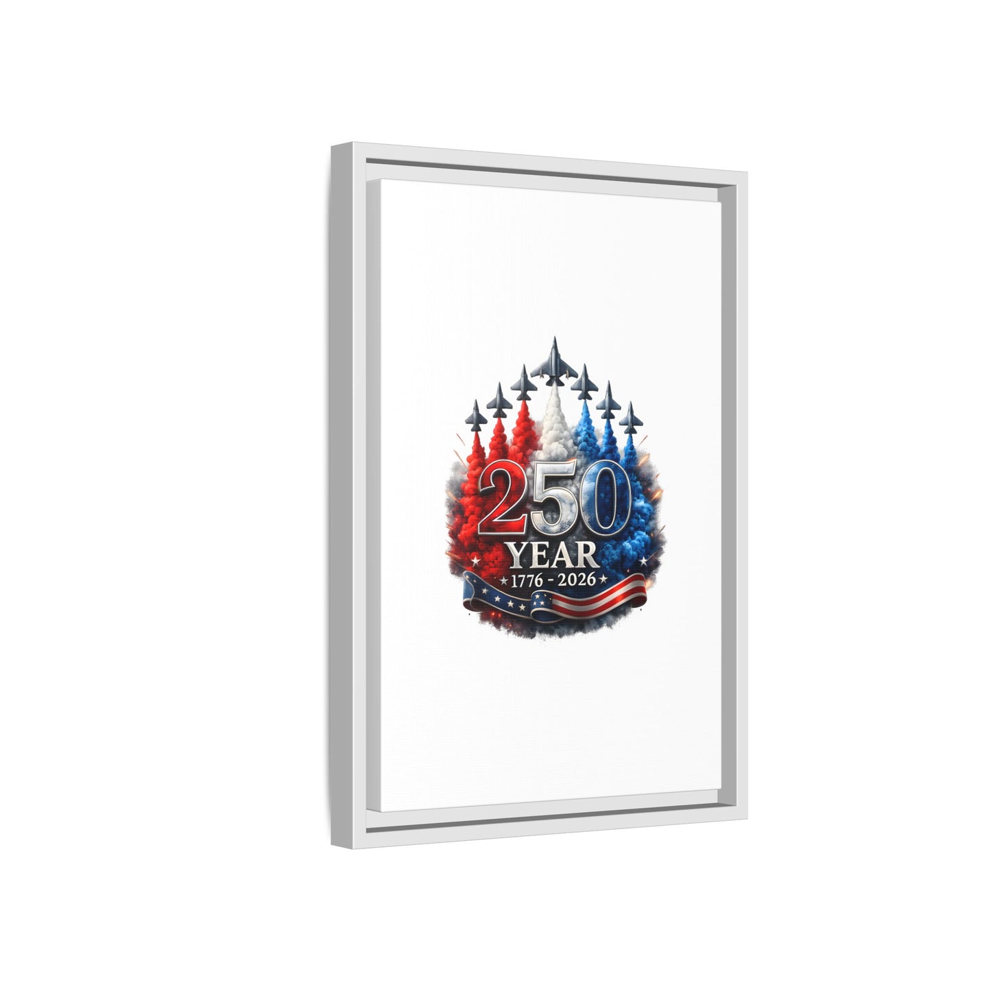 Matte Canvas, Framed (Multi-color)