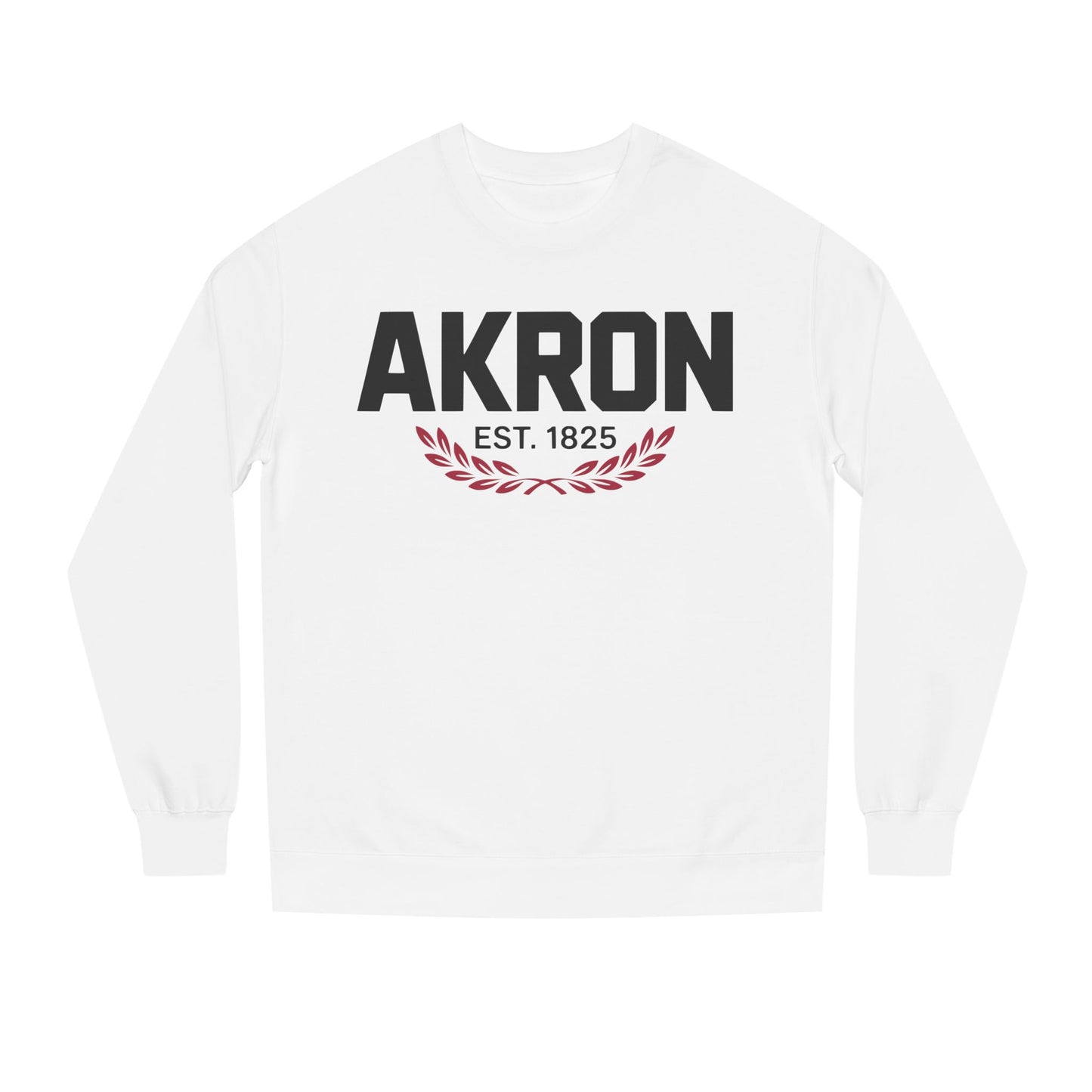 Akron Est. 1825 Crewneck Sweatshirt — Vintage City Pride Pullover