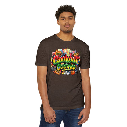 Cookout Certified T-Shirt — BBQ Party Graphic Tee for Summer, Family Gatherings & 4th of July
