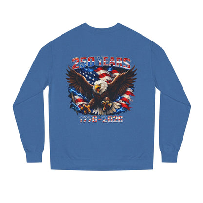 250 Years 1776–2026 Eagle Flag Sweatshirt