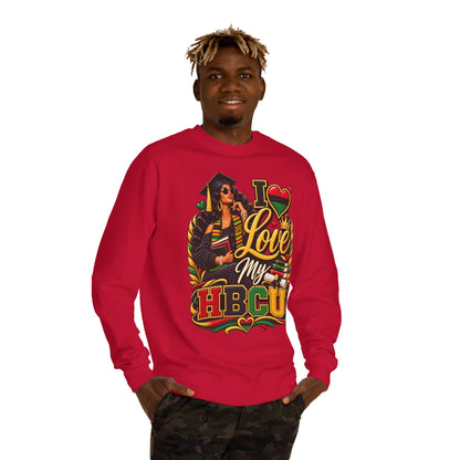 I Love My HBCU Crewneck Sweatshirt