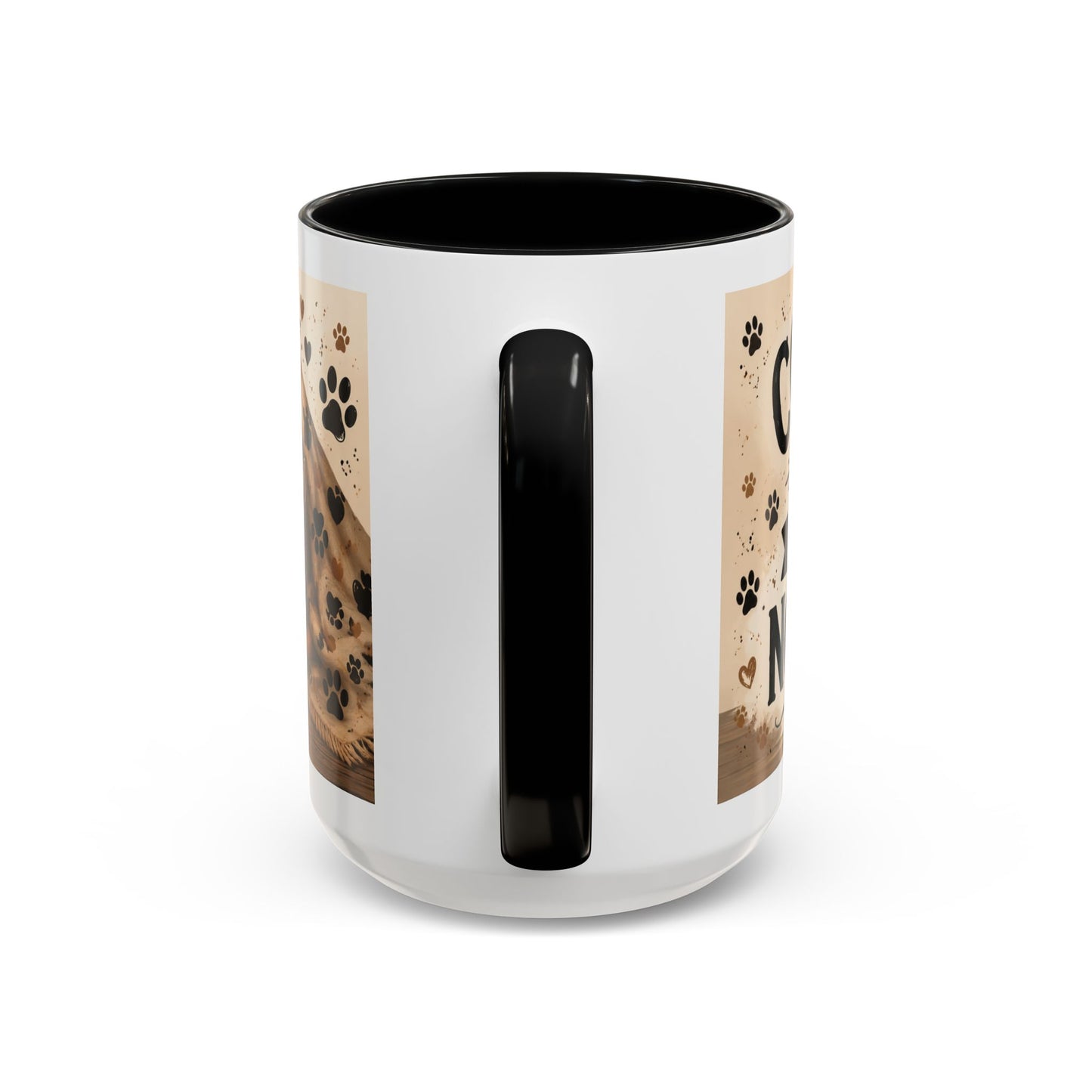 Dog and Cat Coffee Mug – "Best Friends, Best Life" Accent Tea Cup (11/15oz)