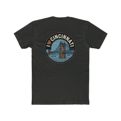 I Heart Cincinnati Tee — Cincinnati Skyline Crew T-Shirt