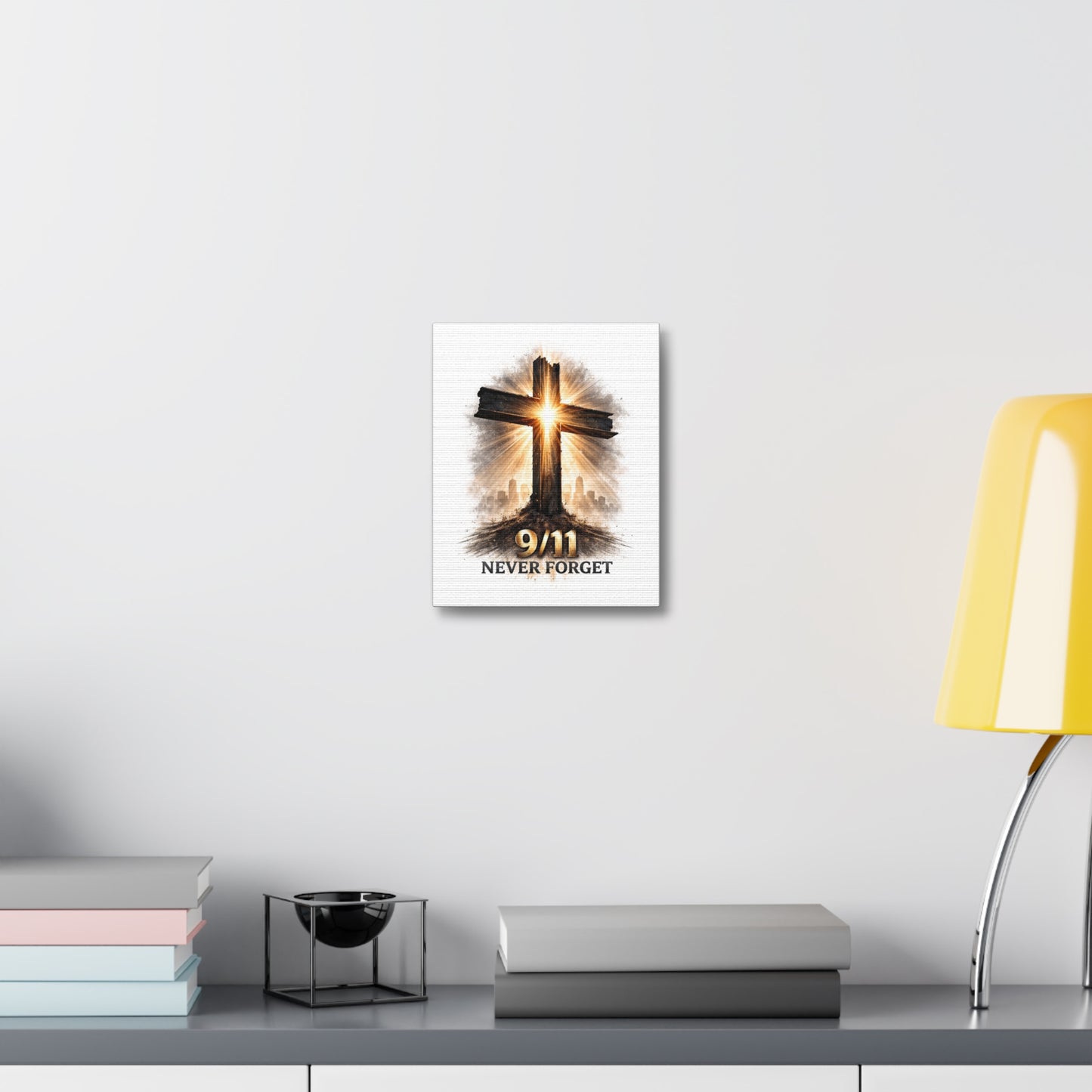 9/11 Never Forget Canvas Wall Art