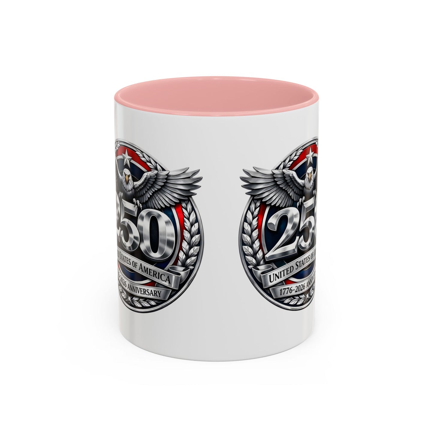 250th USA Bicentennial Eagle Coffee Mug — 1776–2026 Anniversary Accent Mug