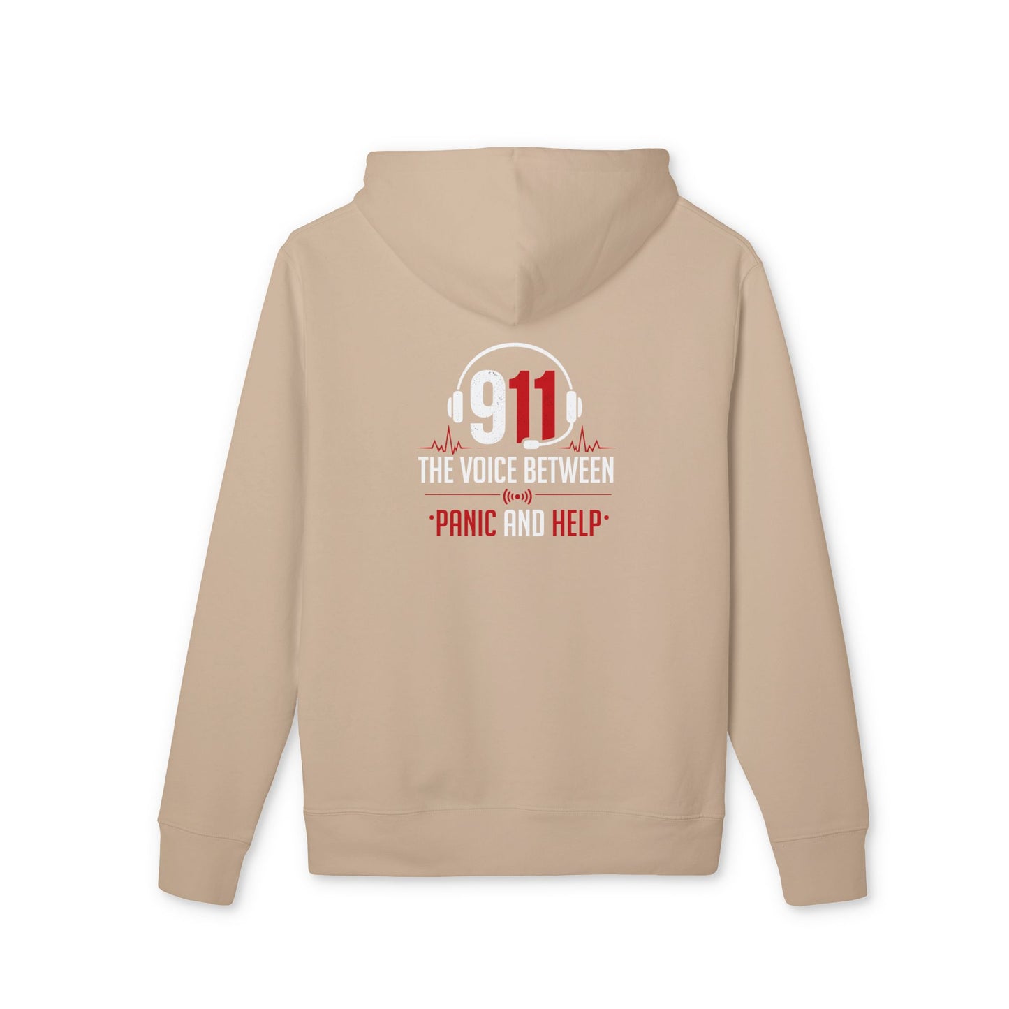 911 Dispatcher Hoodie — “The Voice Between Panic and Help” Emergency Responder Pullover