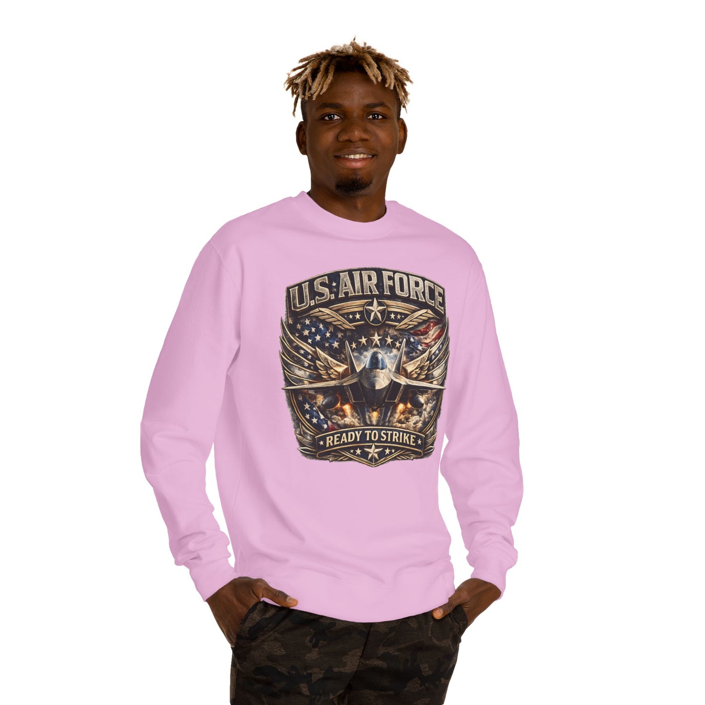 U.S. Air Force "Ready to Strike" Crewneck Sweatshirt