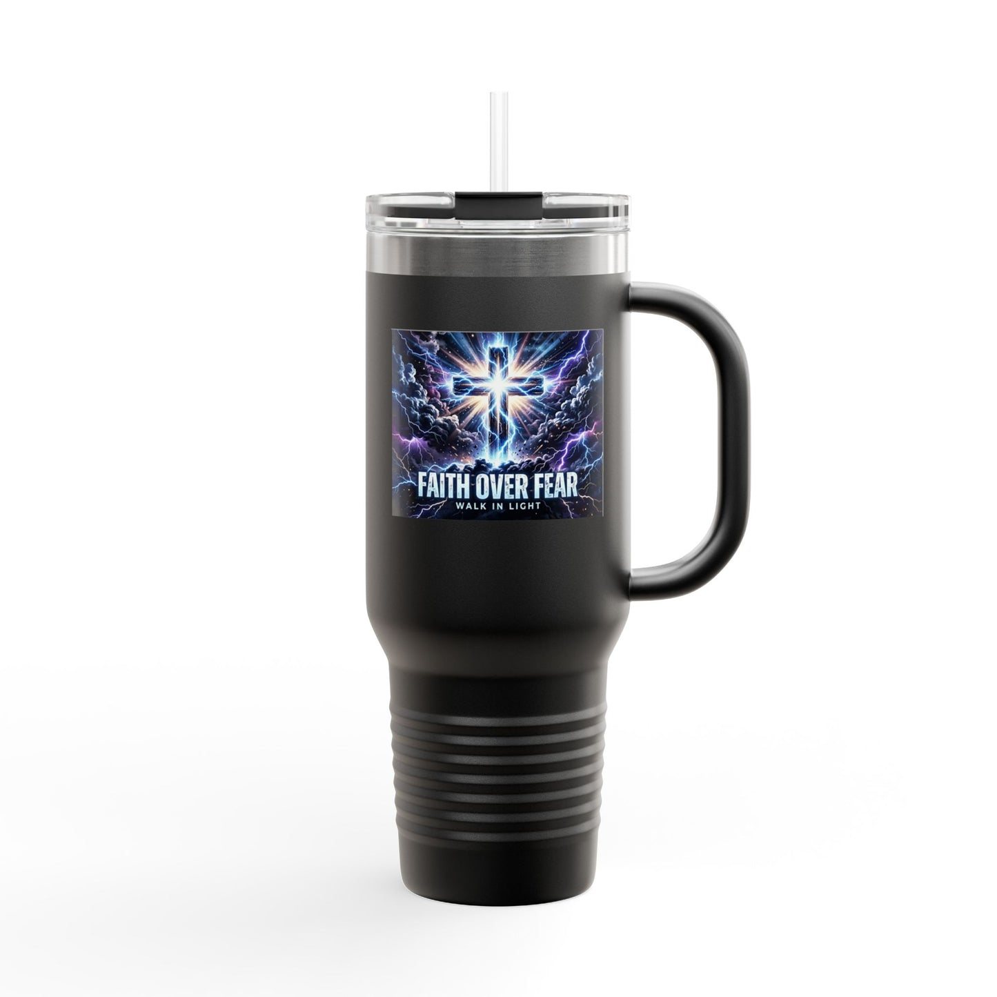 Faith Over Fear 40oz I Stainless Steel Tumbler