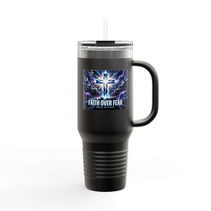 Faith Over Fear 40oz I Stainless Steel Tumbler