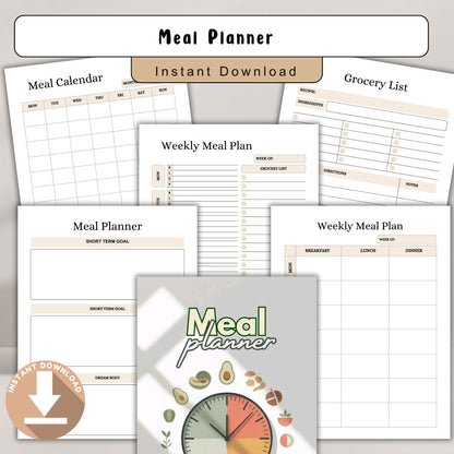 meal planner, weekly meals, meal prep, grocery list, food planner, meal schedule, planner printable, healthy eating, meal tracker, kitchen planner, diet planner, meal plan pdf, weekly planner