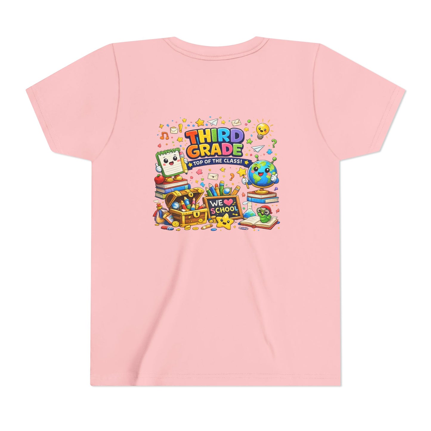 Third Grade Kids Tee — "Third Grade Out of the Classroom" Back-to-School Youth Shirt